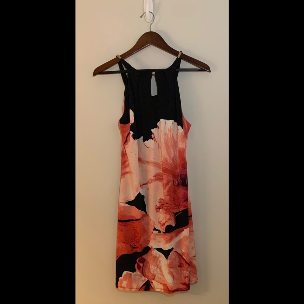 FINAL OFFER - White House Black Market Pink & Black Dress